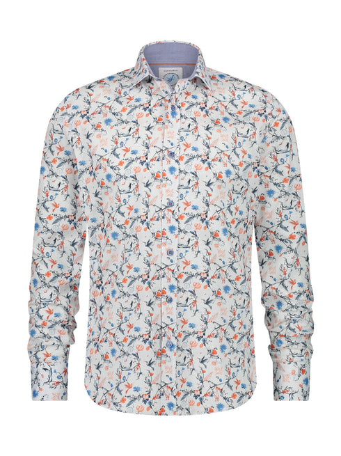 A Fish Named Fred Pelican Casual Shirt Multi